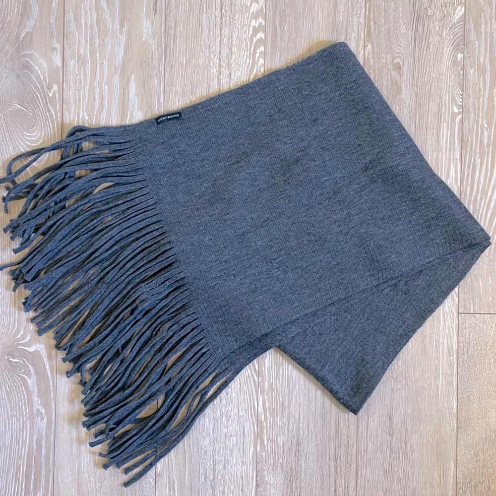 Lucky Brand Fringe Scarf